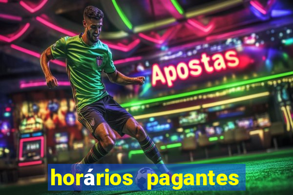 horários pagantes pg soft