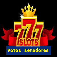 votos senadores impeachment alexandre de moraes