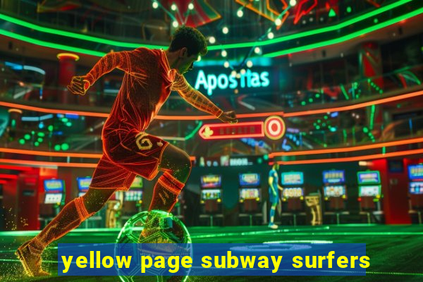 yellow page subway surfers