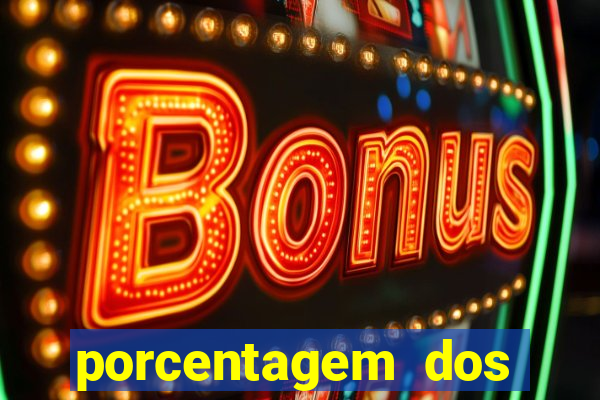 porcentagem dos jogos pg slots