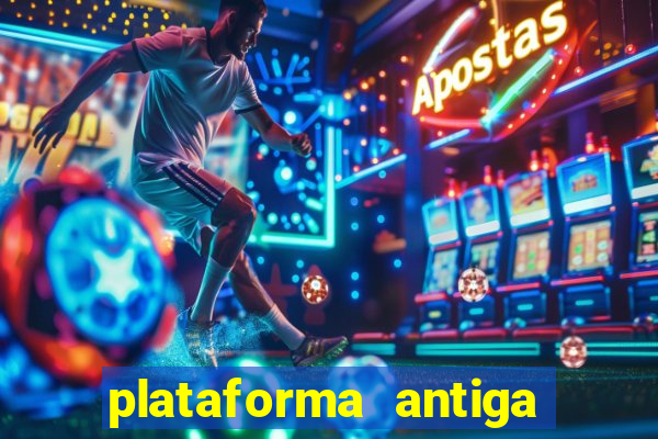 plataforma antiga de jogos