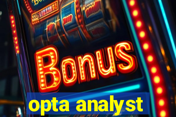 opta analyst