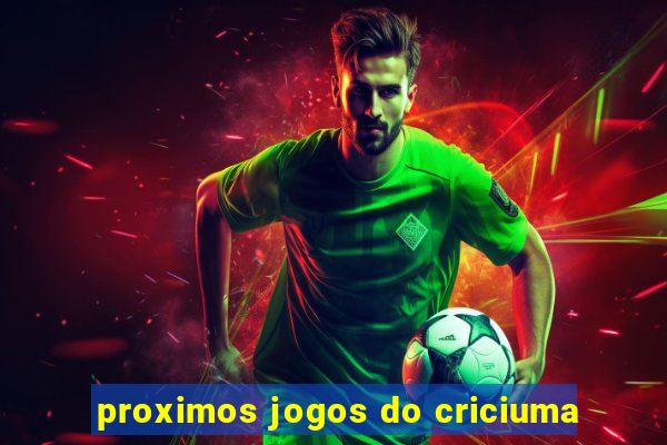 proximos jogos do criciuma