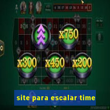 site para escalar time