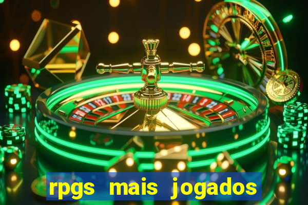 rpgs mais jogados do mundo