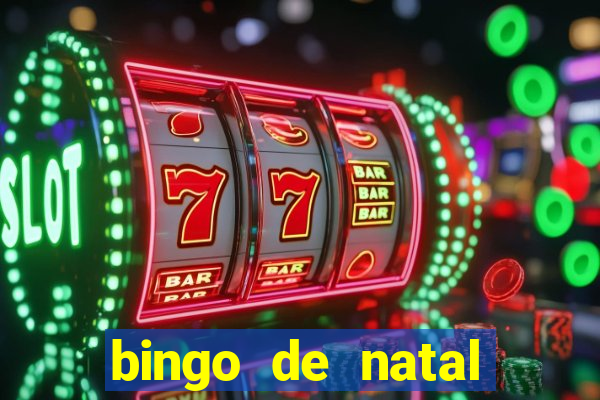 bingo de natal para imprimir gratis