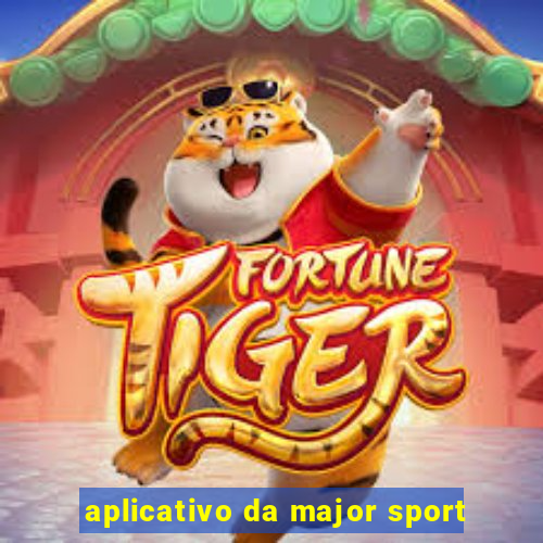 aplicativo da major sport