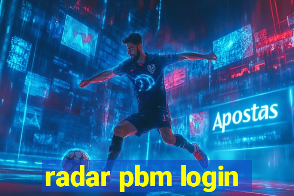 radar pbm login