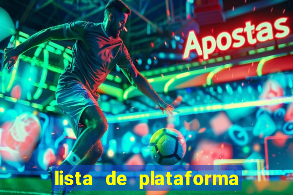 lista de plataforma de jogos