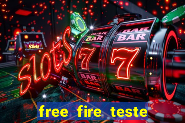 free fire teste grátis jogar agora